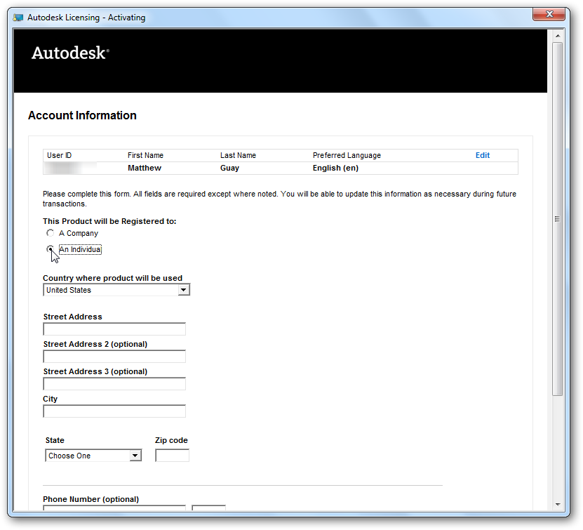Free activation code for autocad 2007